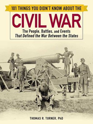 cover image of 101 Things You Didn't Know about the Civil War